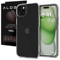 Etui Do Iphone 15 Plus Spigen Liquid Crystal Case Obudowa Ochronna Na Telefon Przezroczyste Clear + Szkło