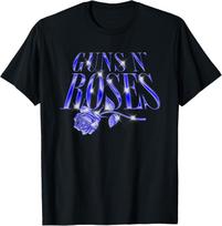 Official Guns N' Roses Chrome Logo T-Shirt S įvairiaspalvis