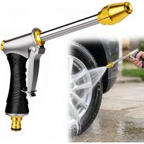 Heavy Duty Metal High Pressure Water Spray Gun with Adjustable Nozzle for Garden and Car Cleaning 3 Spray Modes for Versatile Use one size