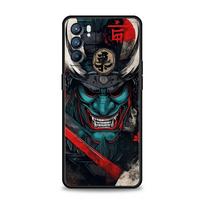 Japanese Bushido Samurai Case For Oppo Reno14 Reno13 Reno12 11 F 10 Find X5 X9 Pro A54 5G A53 A52 A9 A78 4G A79 A80 A98 Cover For Oppo A9 2020