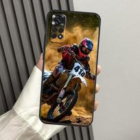 Moto Cross Motorcycle Sports Case For Xiaomi Redmi Note 13 Pro 14 12 11 10 15 Pro Plus Redmi 14C 13C 15C 10C 12C 15 Funda For Redmi 10