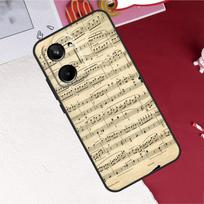 Music Score Musical Notes For Realme 14 10 11 12 13 Pro Plus C65 C67 C63 C61 C55 C51 C53 C35 C75 GT6 GT7 15 Pro Case For Realme GT6