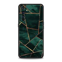 Color Geometry Marble Phone Case For Realme 12 11 10 4G 9 8 5G 7 6 GT5 GT3 GT2 Pro Plus C21 C11 C25 C35 GT Neo 2 3 3T 5 Cover For Realme 6