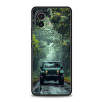 Phone Case For Xiaomi Mi 15 14 13 12 11 Lite 14T 13T 12T 11T Pro Poco X7 X6 X5 X3 Pro F6 F5 F4 Cover Forest Travel Vehicle For Mi 11 Lite
