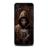 Luxury Bitcoin B Phone Case For OnePlus 13 12 11 10 9 8 7T Pro 13R 12R 10R 9RT 8T Nord N200 N30 2T CE 2 3 5G Lite Soft Cover For OnePlus 7T