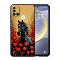 Funda Phone Cover Case for Samsung Galaxy A05 A70 A06 A16 A40 A12 A13 A20 A50 A15 A04 A17 Art Horse Galaxy A70