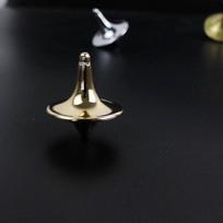Metal gyro silver spinning top(Gold)