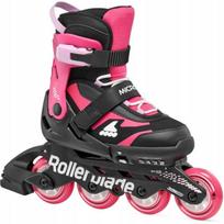 Rolki Dziecięce Rollerblade Microblade Jr Black/Pink 36.5-40.5 Eu