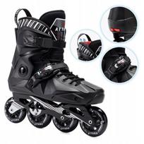 Rolki Attabo Riftskates Czarne 44 Freestylowe Regulowane Aluminiowa Płoza