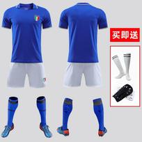 Italy home retro jersey 1982 World Cup men's adult children's No. 10 Baggio football jersey set size 16 (height 95-105cm)
