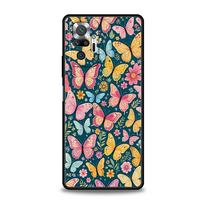 Butterfly Design Phone Case Cover for Redmi 14C 10C Note 15 14 13 12 10 11 K40 Pro Plus 5G Shockproof Soft TPU Shell Fundas Bag for Note 15 4G