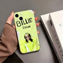 Singer B-Billie Eilish Phone Case For iPhone17,16,15,14,13,12,11 Plus,Pro Max Soft Transparent Cover iPhone11PROMAX