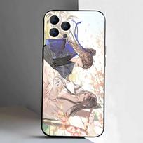 The Husky and His White Cat Shizun Phone Case For iPhone 17,16,15,14,13,12,11,Pro,XS,Max,XR,Plus,E,SE4,Mini Black Soft Cover iPhoneXR