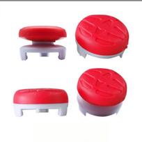 PS5 PS4 NS Pro Controller Thumb Grips, 4Pcs Analog Stick Caps High Low Set 10.7*7.5*1.8 raudona