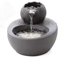 Cat Drinking Fountain, Silent Quiet Cat Water Dispenser Ceramic, Black Ta