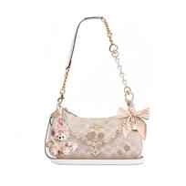 COACH shoulder bag [Customized bag] Teri 24 classic presbyopic Logo zipper closure, pendant, scarf, bow, printing, extension Lin Wutong basic model balta