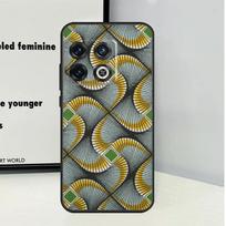 African Wax Fabric For OnePlus Nord 5 CE 2 3 4 Lite N20 N30 Case For OnePlus 15 13 12 11 10T 13T 10R 12R 13R 15R For OnePlus Nord 2