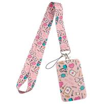 Chemistry Credential Holder Science Lanyards for Key Neck Strap For Card Badge Gym Keychain Keyring Accessories Student Gifts
