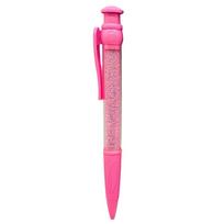 Creative Plastic Big Ballpoint Pen Large Stationery Oversize Writting Pen Novelty Huge Neutral Pen Fun Gift rožinė