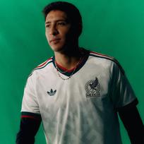 Adidas Mexico 26 Away Authentic Jersey 'White' S