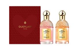 GUERLAIN Limited Floral Water Language Perfume Sets Eau De Parfum Eau De Toilette Green Plum Ebony 75ml+Rose Rose 75ml