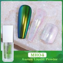 Nail Art Skystis Magiški Veidrodžio Milteliai Mėnulio Šviesos Milteliai Nesiblaškantys Milteliai Skystas Veidrodis Miltai Fėjų Milteliai Nail Art Magiškas Skystis