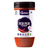 SPIMIX Peri Peri Masala Prieskoniai | 120g | Pagaminta sveikiau su vitaminu B12 ir D | Su Himalajų rožine druska | Ugninis ir aštrus prieskonių mišinys bulvytėms