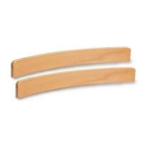 Curved Wooden Playing Cards Holder Tray Rack Organizer Solid Card Holder For Bridge Canasta Strategy Card Playing 2/3/4 Pieces