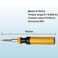 SHANHR Precision Screwdriver Torque Screwdriver Prefabricated Type Adjustable Preset Torque Drvier AYQ Hand Tools 0.1-0.6N.m
