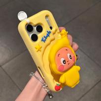 Apple 17promax cartoon star person iphone16/15/14 silicone holder mobile phone case 13PM iPhone13