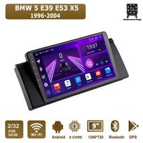 Android Car-Play Car Radio For BMW 5 E39 E53 X5 1996-2004 Multimedia Player Head Unit Stereo GPS Navigation BT WIFI,8 CORE ,2+32GB juoda