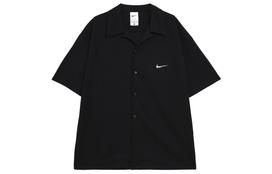 Nike Marškiniai Vyriški Juodi Atverčiama Apykakle Vidutinio Stiliaus Kiti FB6985-010 L