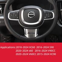 For Volvo S90XC60XC90V90V60S60 steering wheel decorative frame glitter interior decoration modification products