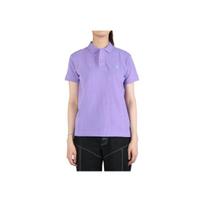 Ralph Lauren Signature Pony Embroidered Cotton Mesh Polo Shirt Women Cactus Purple 211506471-118 S