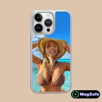 Hannah Palmer Silver Plating Magsafe Mobile Phone Case for iPhone 17 16 15 14 13 12 11 Air Pro Max Plus Colorful Cover iPhone 11