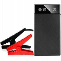Mocny Power Bank Jump Starter Rozruch Booster Latarka 3W1 10000Mah+Klemy