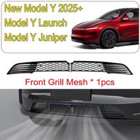 For Tesla New Model Y 2025 Launch Juniper Lower Bumper Anti Insect Net Anti Dust Proof Inner Vent Grille Cover Insect-proof