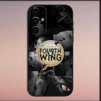F-Fourth W-Wing Dragon Phone Case For Samsung S25,S24,S21,S22,S23,S30,Ultra,S20,Plus,Fe,Lite,Note,10,9,5G Black Soft Cover Samsung S235G