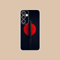 Katana Samurai Ronin Sakura Phone Case for Samsung Galaxy S25 S24 S23 S22 S21Plus FE Ultra Clear Colorful Cover Cover Pretty Galaxy S24+