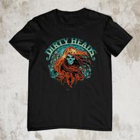 Dirty Heads Phantoms Reimagined Short Sleeve Black All Size Shirt OM29 Unisex T-Shirt S įvairiaspalvis