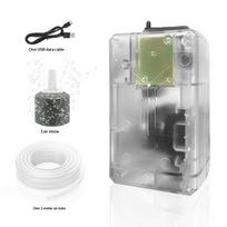Usb Aquarium Air Pump Silent Portable Fish Tank Oxygen Pump With Air Stone For Small Fish Tank Outdoor Fishing A1