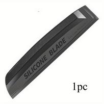 Flexible Silicone Car Squeegee with Ergonomic Handle Non-Scratch Window Cleaner for Streak-Free Drying Water Blade