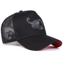 Women Scorpion Embroidery Baseball Net Caps Spring Summer Outdoor Use Adjustable Casual Hats Sunscreen Hat Sportss Cap For Men And