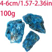 Unikali Apato kolekcija Natūralūs mėlyni brangakmeniai Mineralų pavyzdžiai Stulbinančiam dekorui 4-6cm(about 100g)