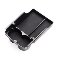 For Tesla Model X Model S Car Center Console Armrest Storage Box Tray Organizer Anti-Slip Mats Storage Tidying Car Storage Box juoda