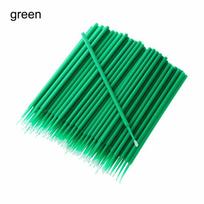 100Pcs Paint Brushes Paint Touch-up Colorful Pen Car Applicator Stick Paint Brush Paint Repair Disposable Pen Cleaning Stick žalia