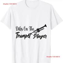 Dibs On The Trumpet Player Funny Jazz Music Lover T Shirt  vintage Washed Stylish Breathable Soft Versatile Casual fashion S įvairiaspalvis