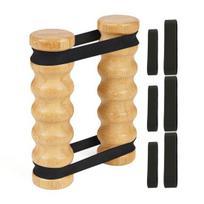 Rip Stick Upper Body Workout Wooden Handles Resistance Bands with Equipment Adjustable Home Gym Portable