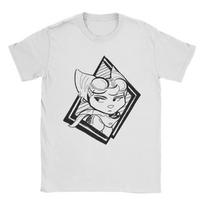 Mens Womens Ratchet and Clank Shirt Pure Cotton Graphic Printed Tee Shirts  Clothing Outfits S įvairiaspalvis