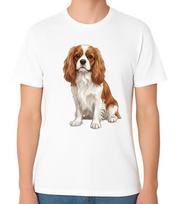 Cavalier King Charles Spaniel Dog Unisex T-Shirt Cute Pet Lover Graphic Tee S įvairiaspalvis